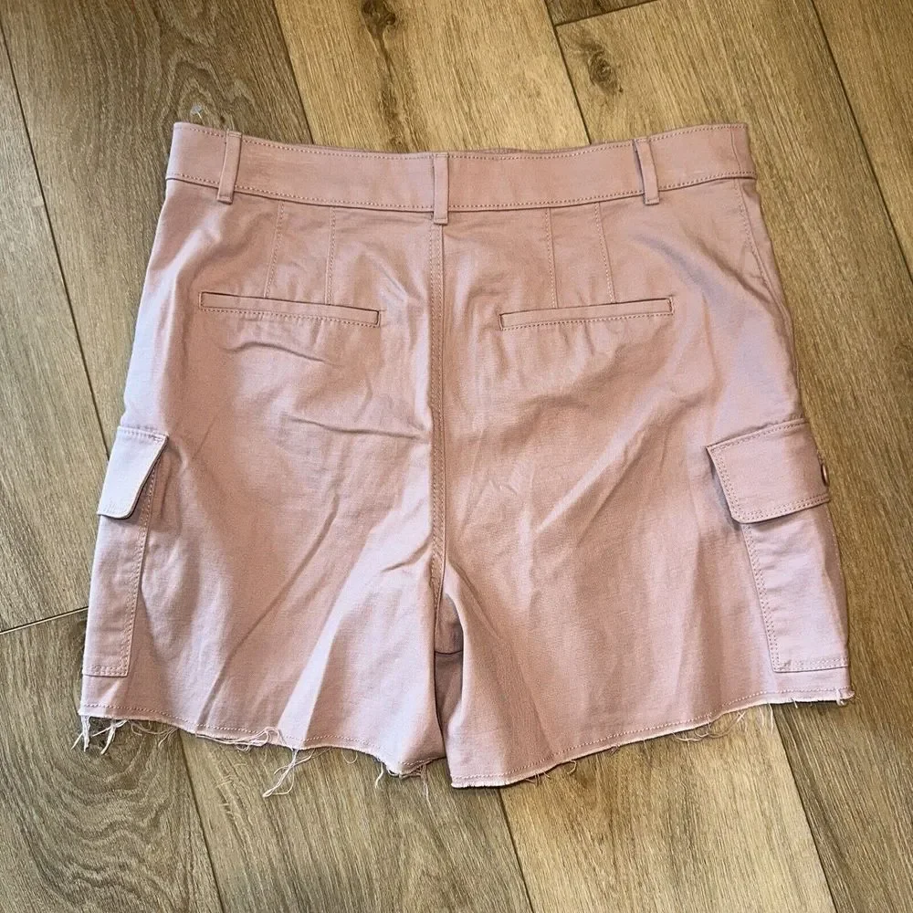 Loft Women's Size 6 Cargo Shorts‎ Cut Off Mid Rise 4